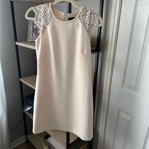 JCrew Cream Dress